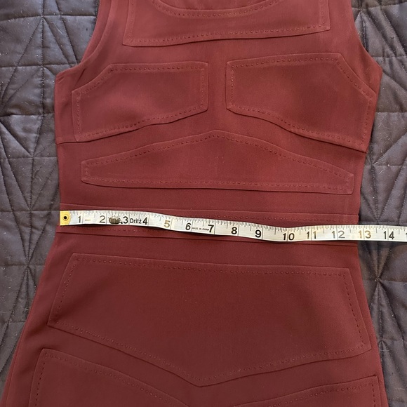 Diane Von Furstenberg Brazen Plum Sheath Dress 0 - Picture 9 of 9